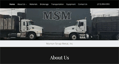 Desktop Screenshot of mortonscrapmetal.com